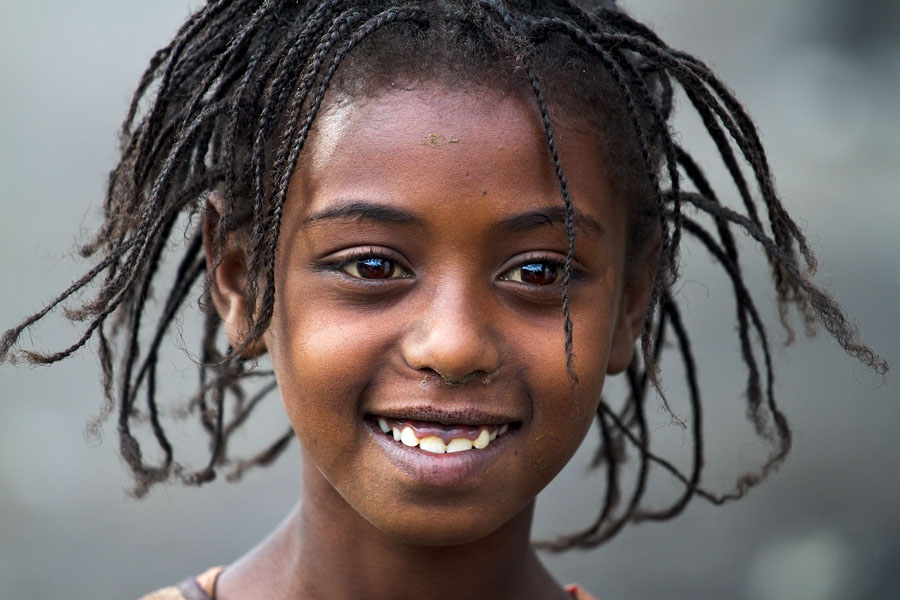 204   Young girl at the Robe Market   Ethiopia